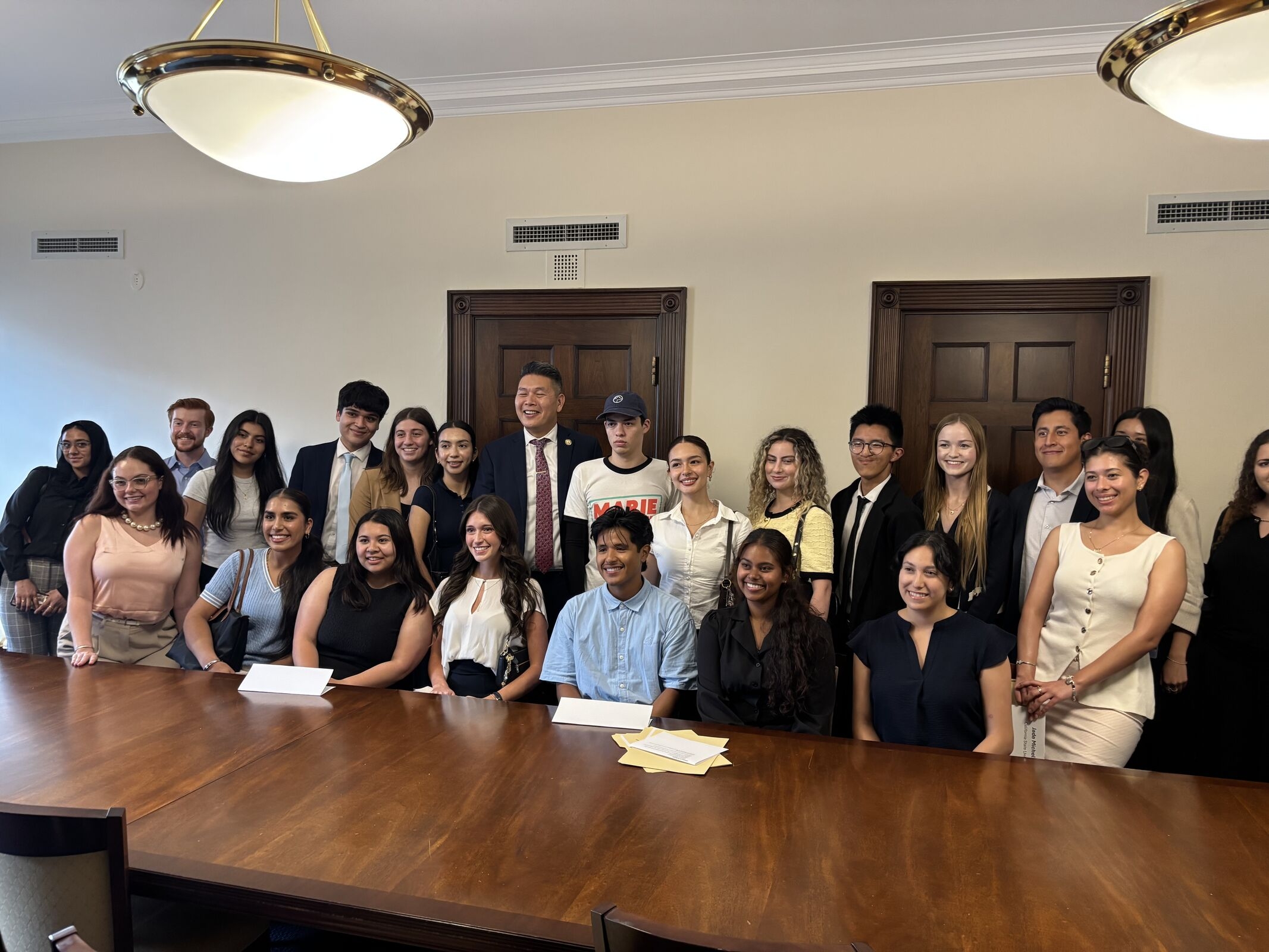 students with derek tran